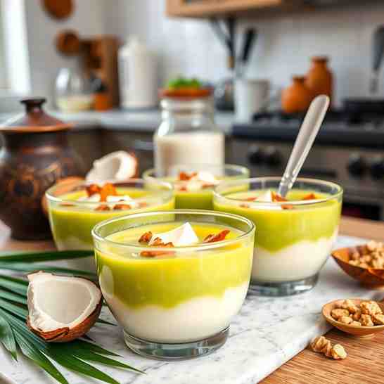 Es Cendol Recipe - Coconut Palm Sugar Syrup at Home